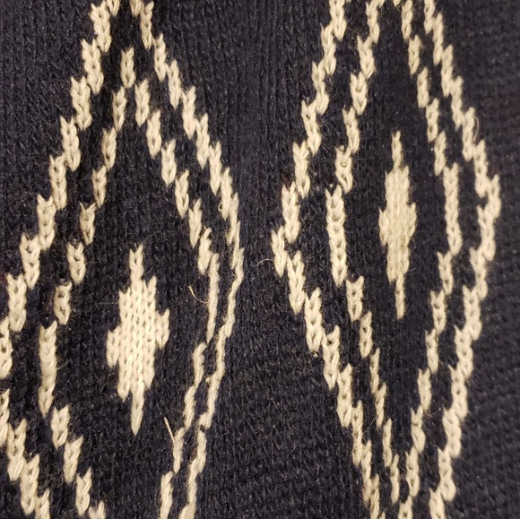 Navy and white cardigan - Picture 3 of 7